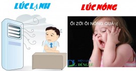 VÌ SAO MÁY LẠNH LÚC LẠNH LÚC NÓNG